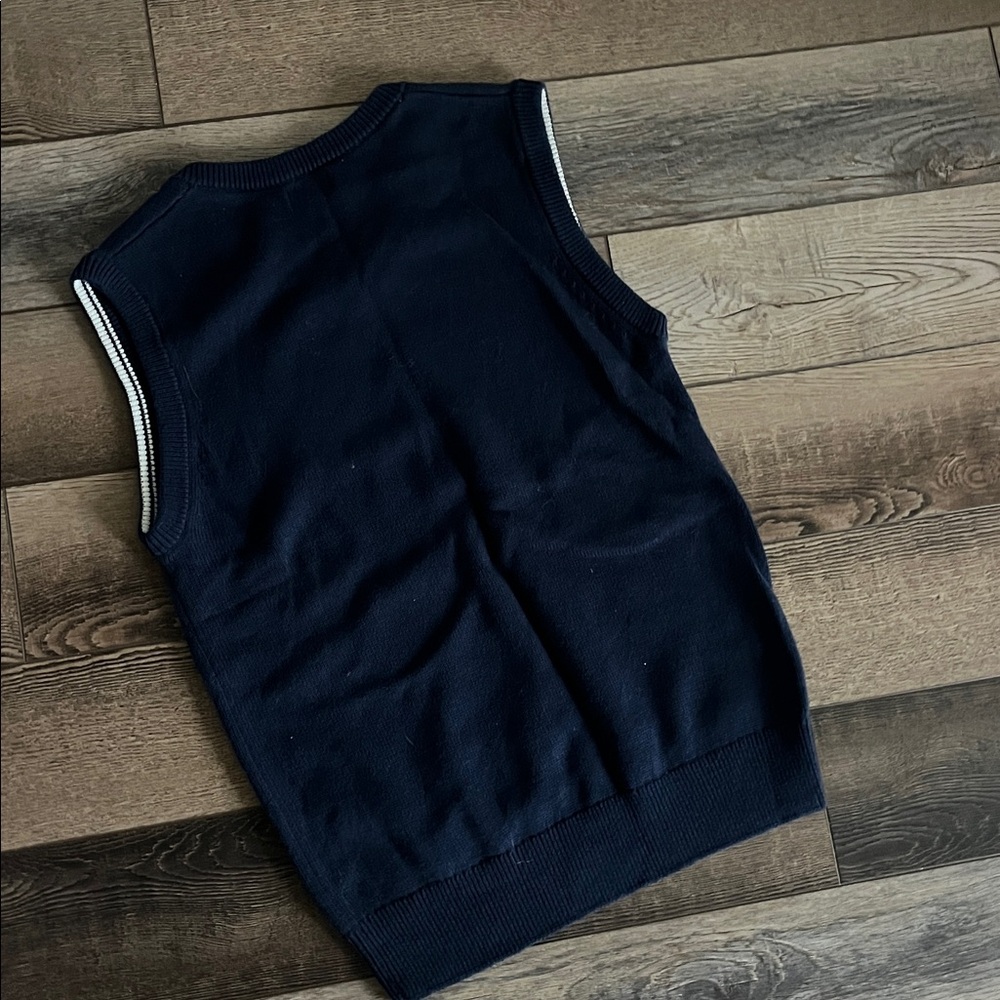 Chaps Knit Pullover Vest - Picture 3 of 4